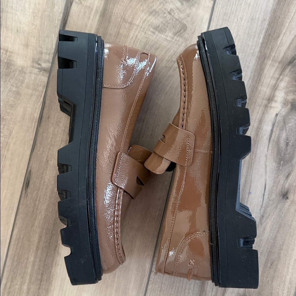 rag & bone Quinn Platform Penny Chunky Loafers Size 38.5 (US 8.5) - Picture 3 of 12